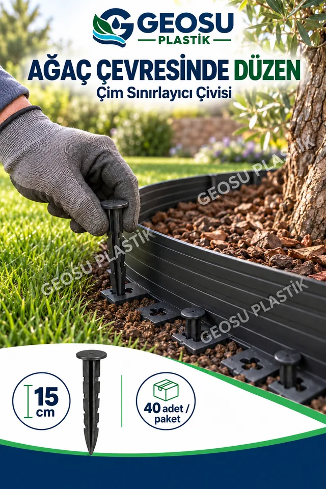 Çim Sınırlayıcı Çivisi ürün ve uygulama görseli 6