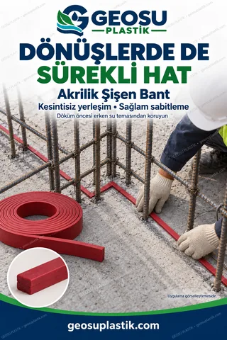 Akrilik Şişen Bant – dönüş detayları