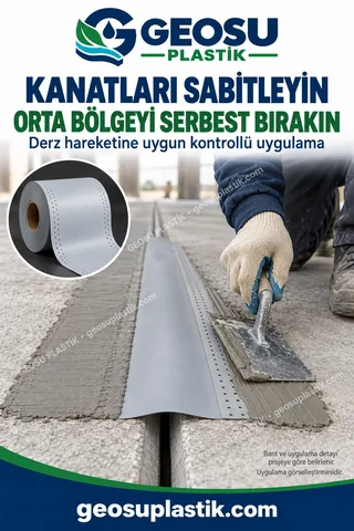 Dilatasyon Bandı – sabitleme detayı
