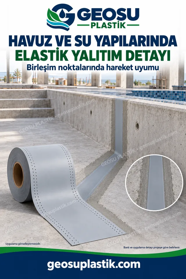 Dilatasyon Bandı – havuz ve su yapıları