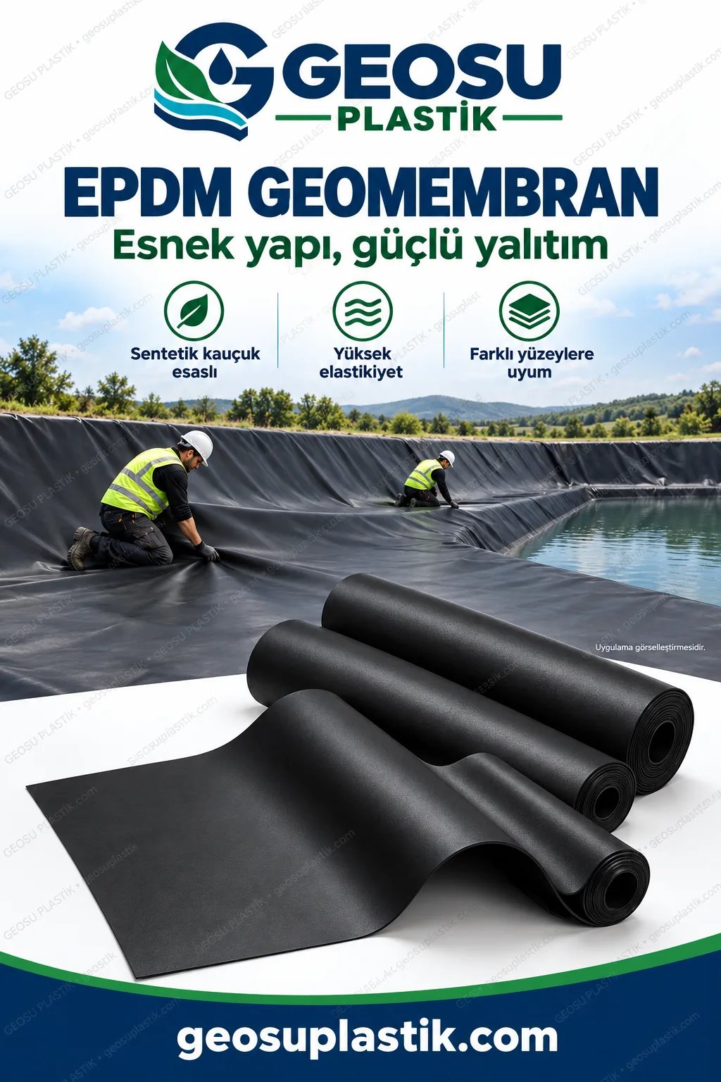 EPDM Geomembran – ürün tanıtımı