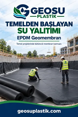 EPDM Geomembran – temel yalıtımı
