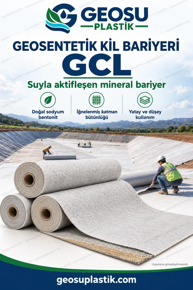 Geosentetik Kil Bariyeri (GCL) – ürün tanıtımı