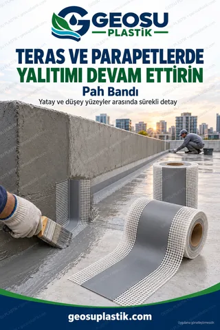 Pah Bandı – teras ve parapetler